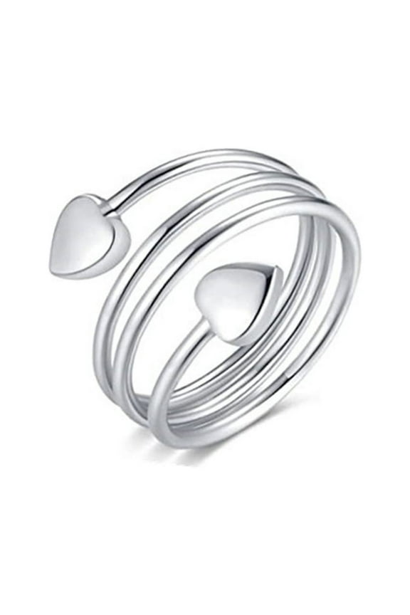 SkyAuks Copper Ring Circulation Healing Arthritis Ring Wollet Magnet Ring Adjustable for Arthritis Unisex Magnet Therapy Ring