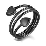 BILINLI Copper Ring Circulation Healing Arthritis Ring Wollet Magnet Ring Adjustable for Arthritis Unisex Magnet Therapy Ring
