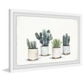 thumbnail image 1 of Copper Ring Pots Framed Painting Art Print, 18.00" x 1.50", 1 of 6