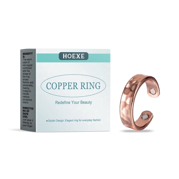 Copper Rings For Women Copper Jewelry Beautiful and fashionable accessories Unique trendy simple design versatile decorative rings