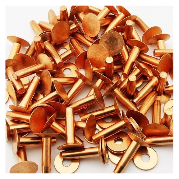 Copper Rivets #1700 Size 14, 1 Lb Box, Approx. 314 Count