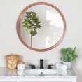 thumbnail image 1 of Copper Round Mirror, 1 of 2