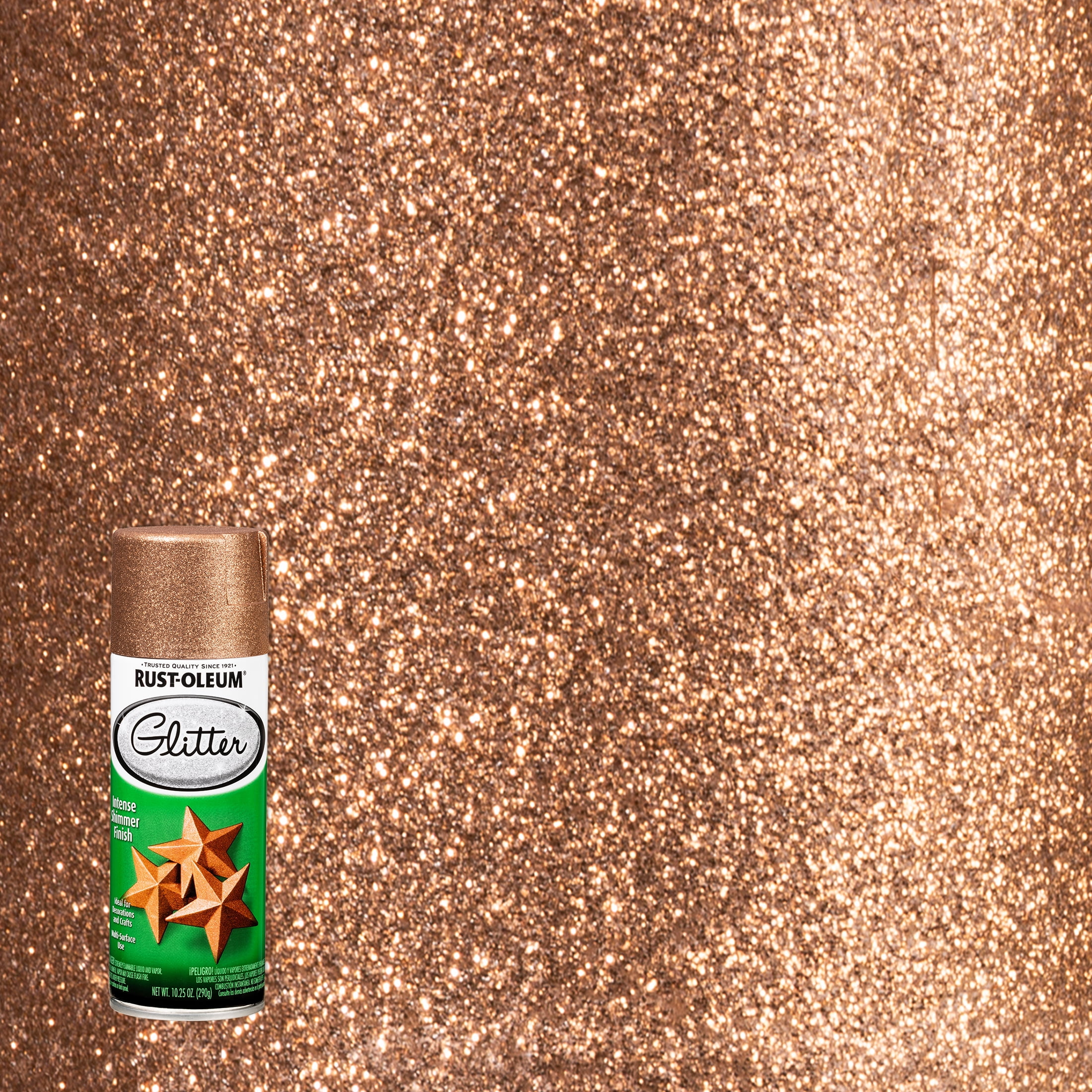 10.25 oz. Gold Glitter Spray Paint (6-pack)