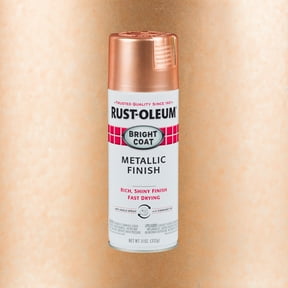 Copper, Rust-Oleum Stops Rust Bright Coat Metallic Spray Paint-314417, 11 oz
