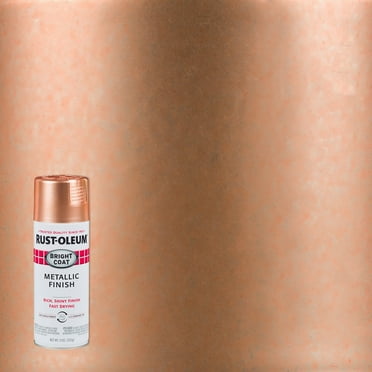 Copper, Rust-Oleum Stops Rust Bright Coat Metallic Spray Paint-314417, 11 oz