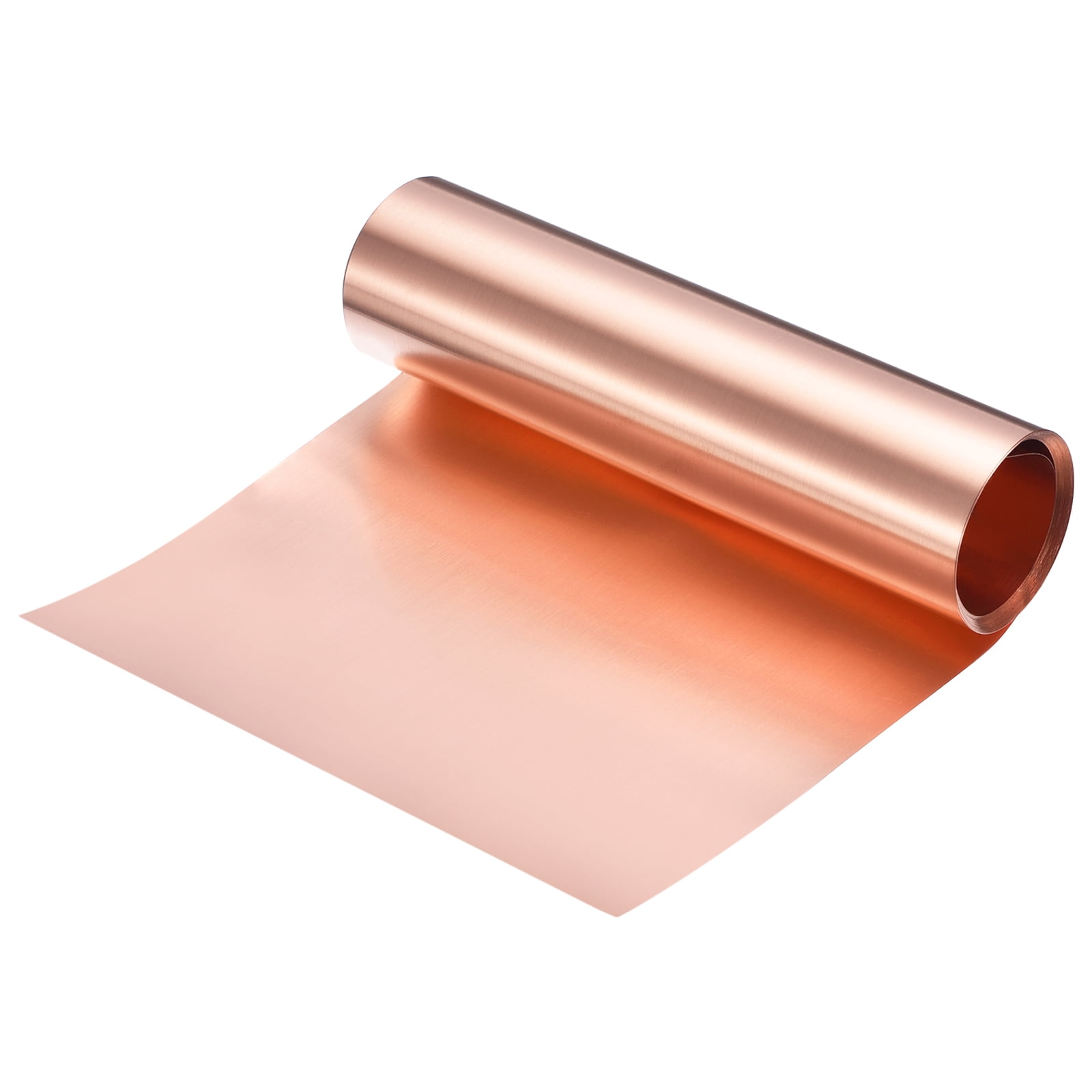 Kupferblechrolle 99,9% Rein - 200cm X 12cm Für DIY-Projekte