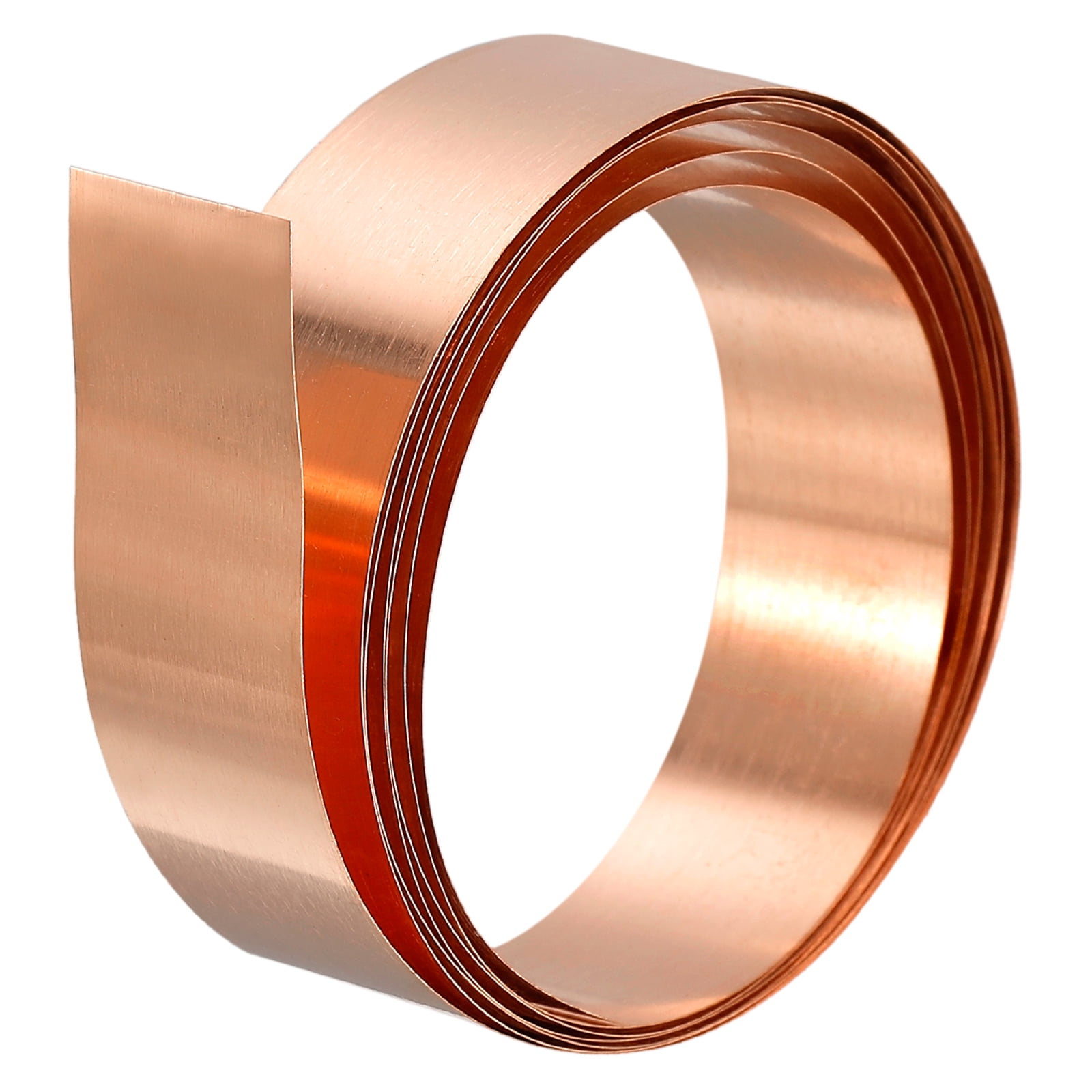 Copper Thin Metal Strips 9x 1/2 16oz Copper aprox 24 Gauge 9x.5 Pack of 5 