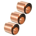thumbnail image 1 of Copper Sheet Roll, Metal Foil Plate 1000mm x 55mm x 0.05mm, 3 Pack, 1 of 5