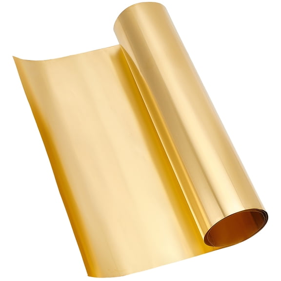 Copper Sheet Rolls Gold 40x0.01cm