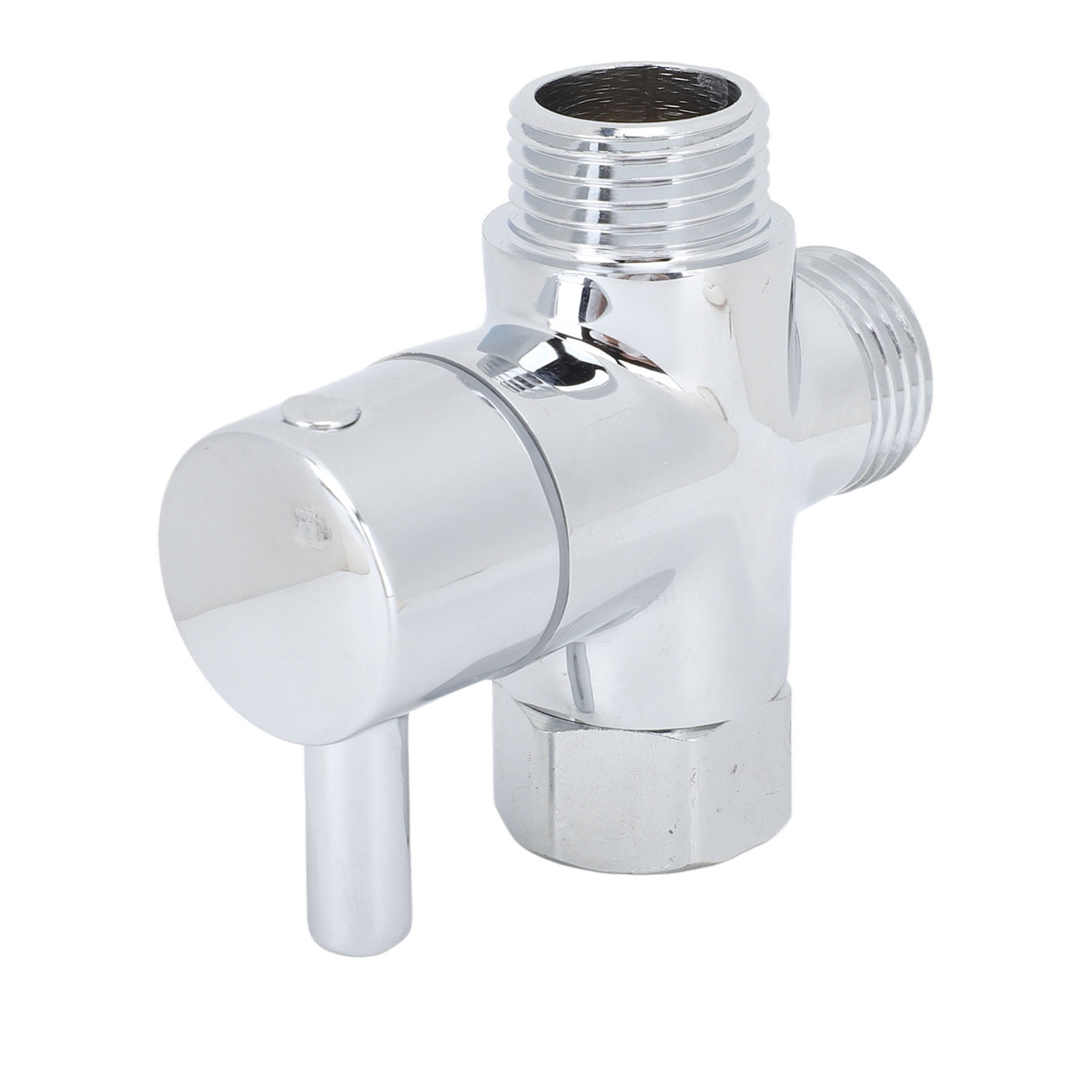 Copper Shower Diverter Valve, 3 Way Individual Switch Shower Arm
