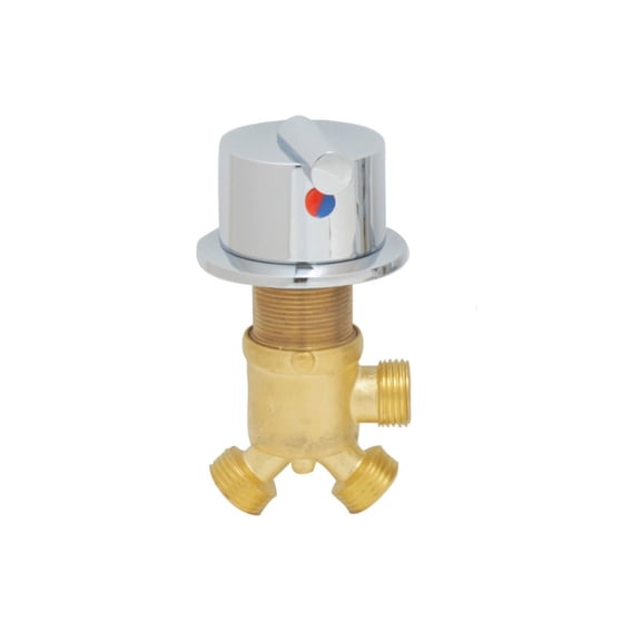 Copper Shower Head Mixers Valves Tub Faucets Diverter Switches 1/2" Hot And Cold Water Switches Valves Faucets Switches