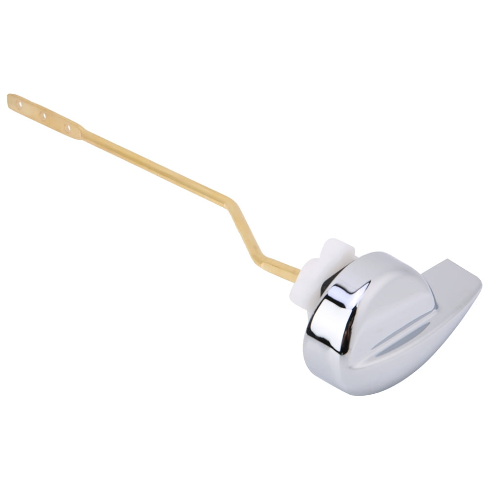 Copper Side Mount Finish Toilet Flush Lever Handle Push Button Part