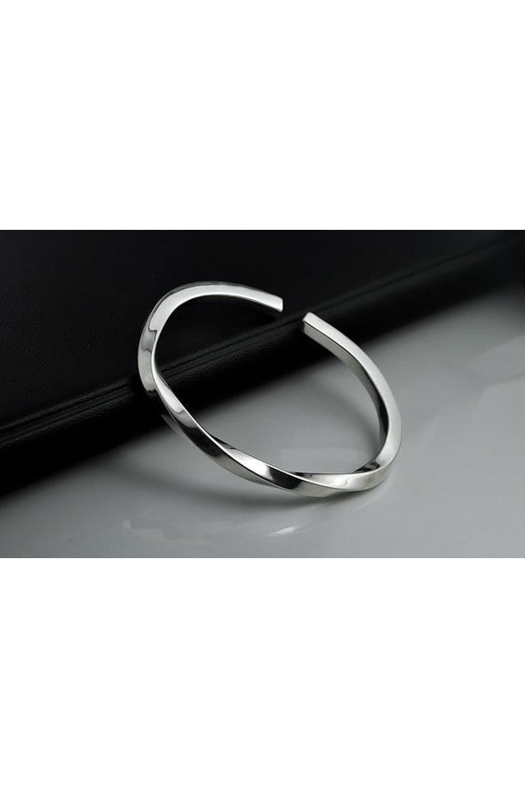Copper Silver-plated Bracelet For Men