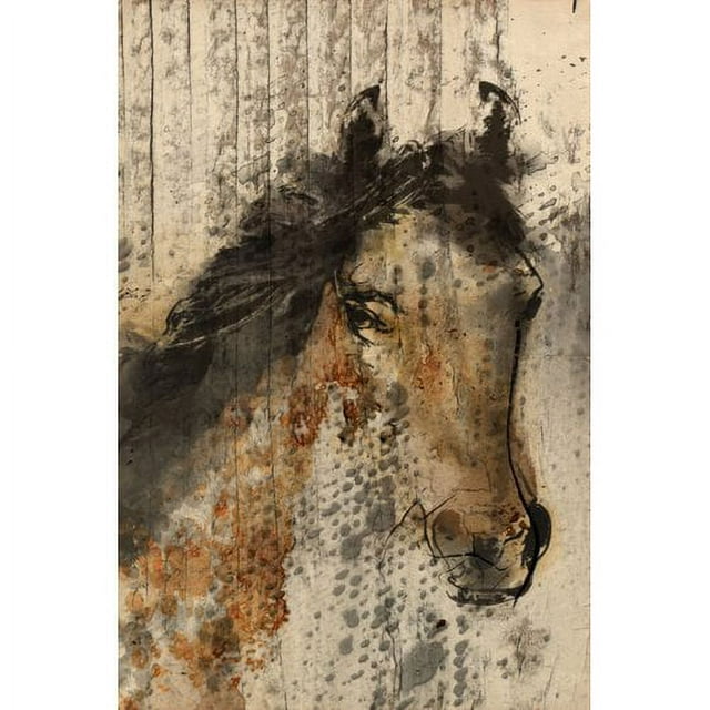 "Copper Skippin" Painting Print on Wrapped Canvas