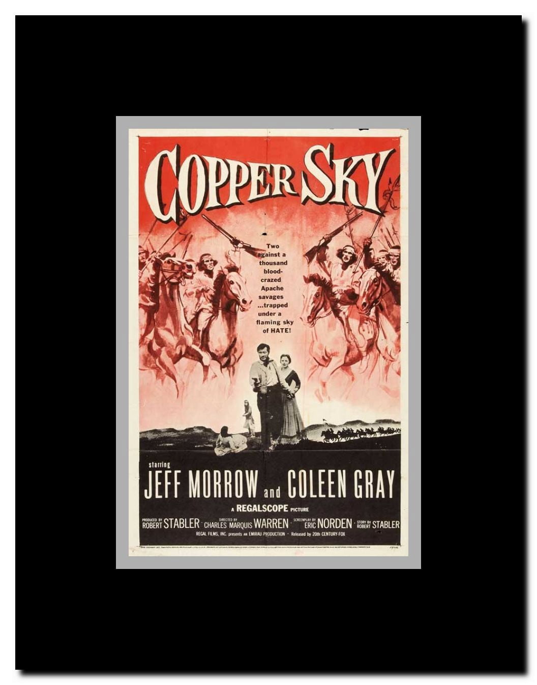 Copper Sky Framed Movie Poster