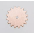 thumbnail image 1 of Copper Solid Gear, 24 Gauge, 3/4 Inch, Pack of 6, 1 of 1