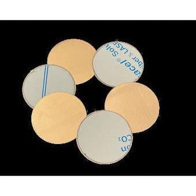 Copper Stamping Blanks w-single sided protective coating (Pack of