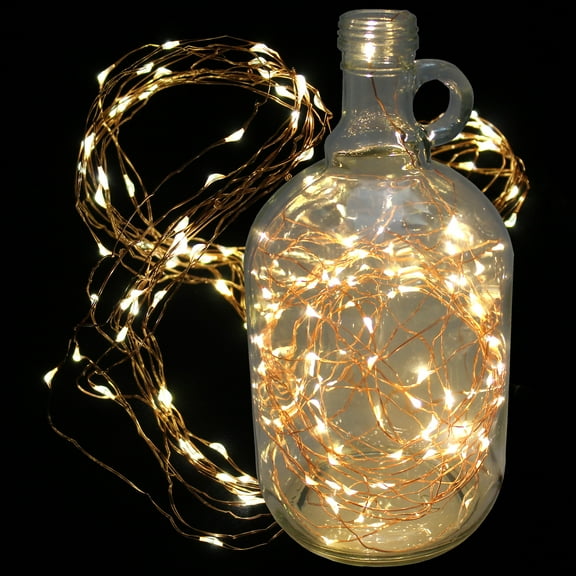 Copper String Lights, 100 LED, without Adapter