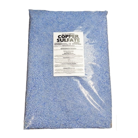 Copper Sulfate Small Crystals - 25Lb Bag