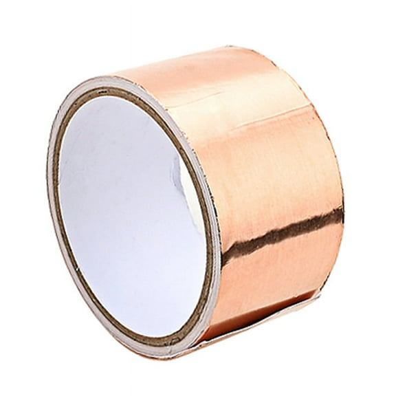 Copper Tape Conductive Adhesive for Electrical Repairs, Guitar or EMI Shielding