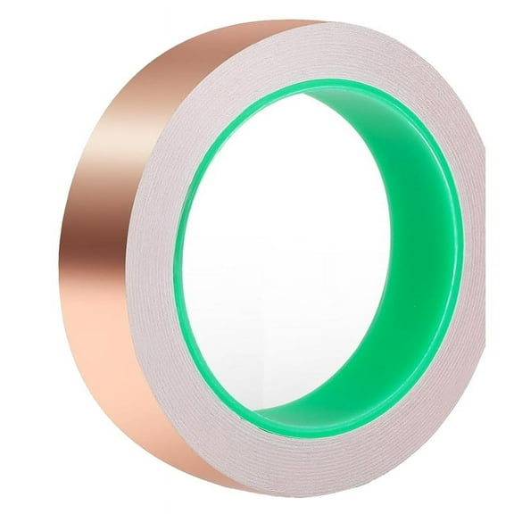Copper Tape, Copper Foil Tape (1Inchx72.2FT), Copper Tape Conductive Adhesive, Copper Foil Tape for Stained Glass Guitar1 * copper foil tape for stained glass
