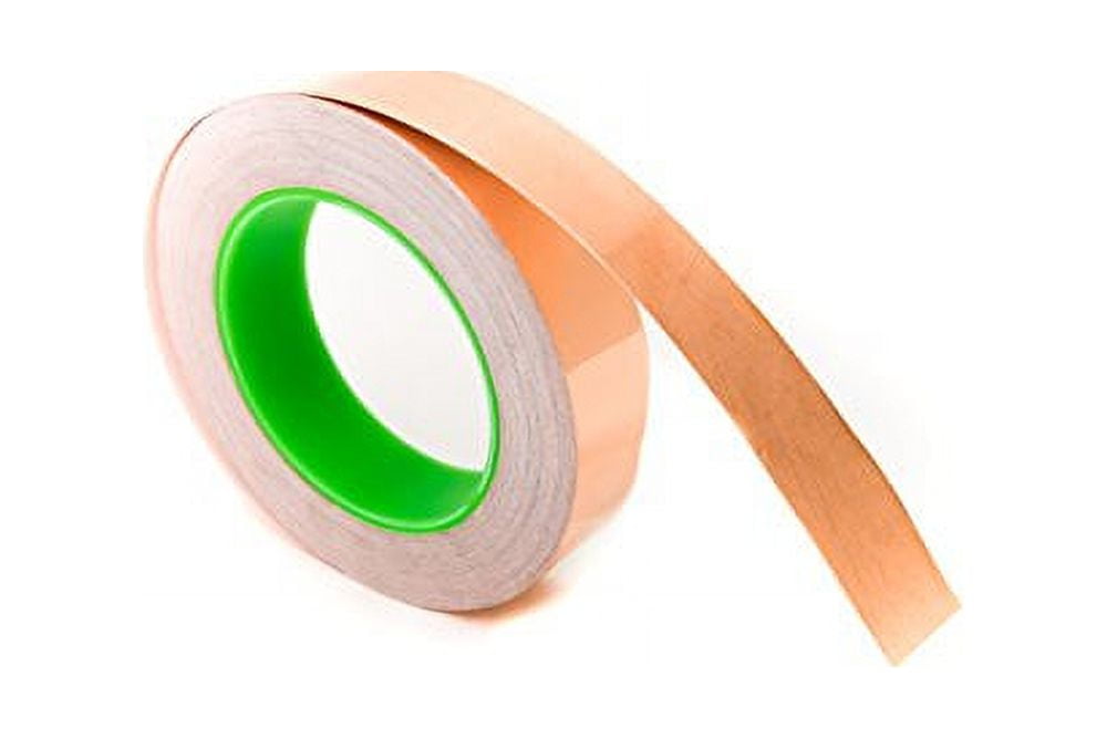 Copper Tape With Conductive Adhesive, 3/8 Inch X 36 Yards