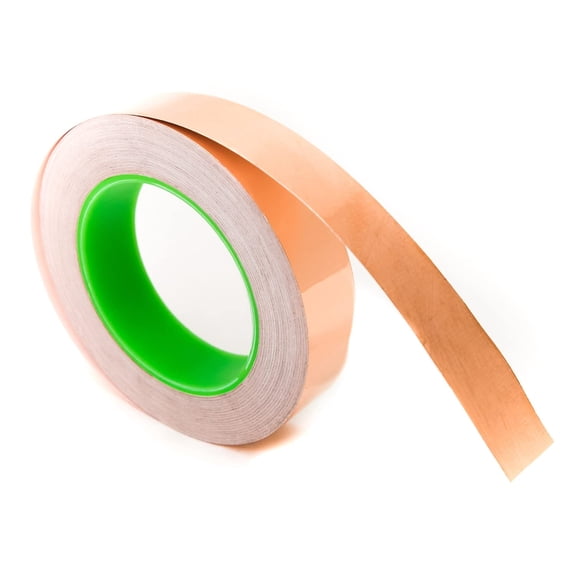 Copper Tape with Conductive Adhesive, 1/2 Inch x 36 Yards