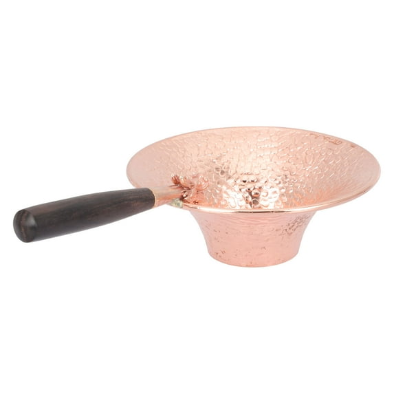 Copper Tea Leaker Strainer Decorative Infuser Washable Glass Funnel Coffee with Handle Convenient Mesh Sieve Office