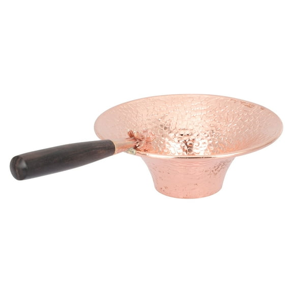 Copper Tea Leaker Strainer Decorative Infuser Washable Glass Funnel Coffee with Handle Convenient Mesh Sieve Office