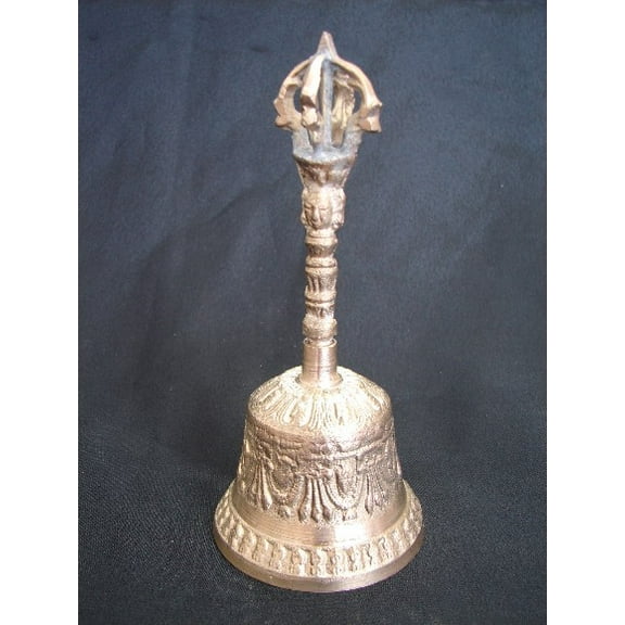 Copper Tibetan Feng Shui Bell by Feng Shui Import LLC