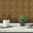 thumbnail image 1 of Copper Tin Tile Peel and Stick Backsplash, 1 of 10