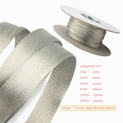 Copper / Tinned Copper Braided Sleeve Cable Wire Sheath Audio Signal Shield Lot