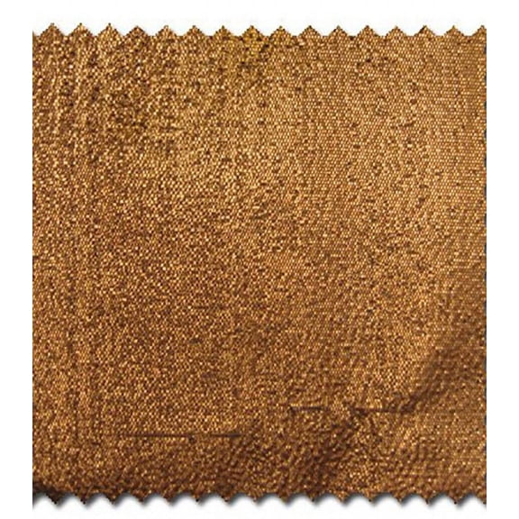 Copper Tissue Lamé Fabric
