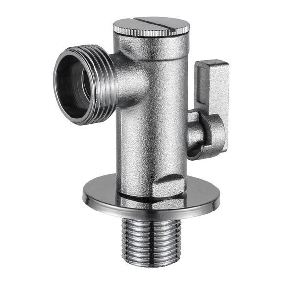 Water Stop Valves Copper Angle Valves With Filter Screen Water Tap Connector