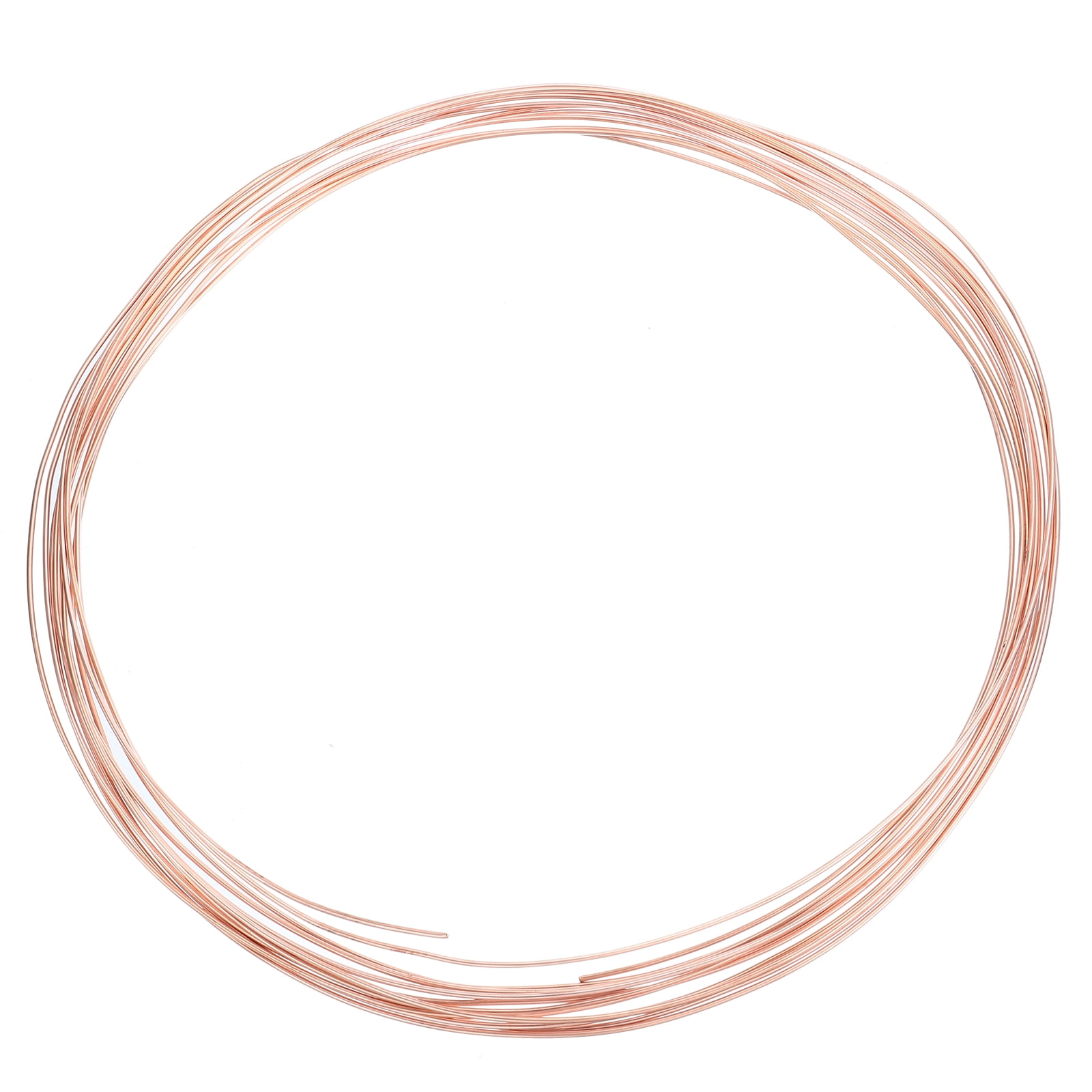 Copper Tube Refrigeration Tubing 5/64" OD x 3/64" ID x 39.4Ft Seamless Round Pipe Coil for Refrigerator, Freezer