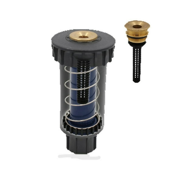 Copper Underground 360 Degree Rotating Sprinkler Head for Efficient Irrigation