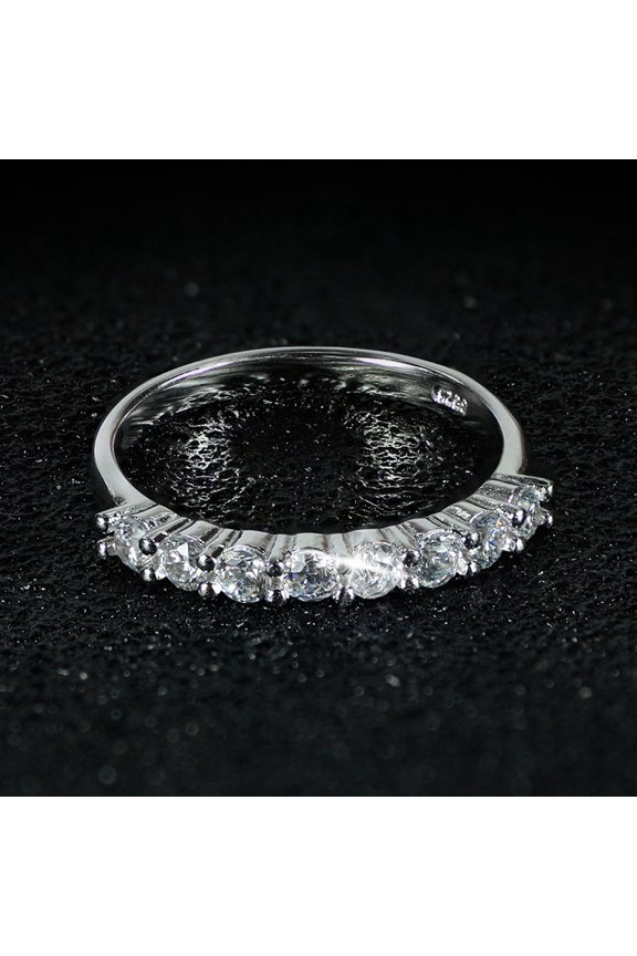 Copper Unilateral Half Ring Jewelry Minimalist Unisex Accessory For Everyday Wear Cute Simple Modern Gift Ideas