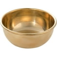 thumbnail image 1 of Copper Utensils Copper Bowl: Handmade Pure Copper Mixing Bowls, Flat Bottom Small Copper Bowl for Kitchen, Dinnerware & Decorative Uses (Brass), 1 of 14