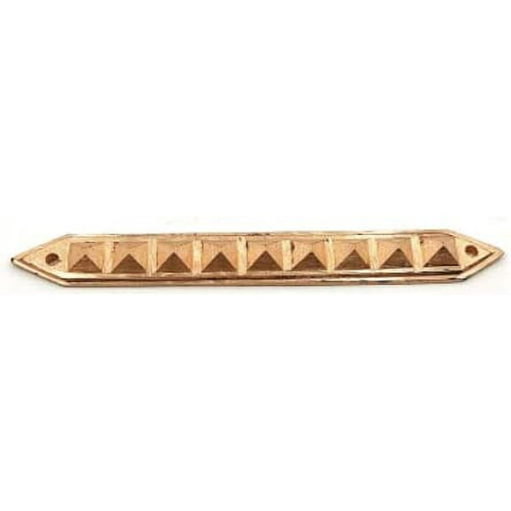 Copper Vastu Wish Pyramid Design Divider Strip/Patti Main Door Entrance (Approx. 1.7 x 13 x 1 Cm, 5 Inch)