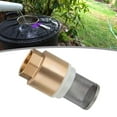 Copper Water Pump Inlet Pipe Filter Thread Filter Vertical Check Valve