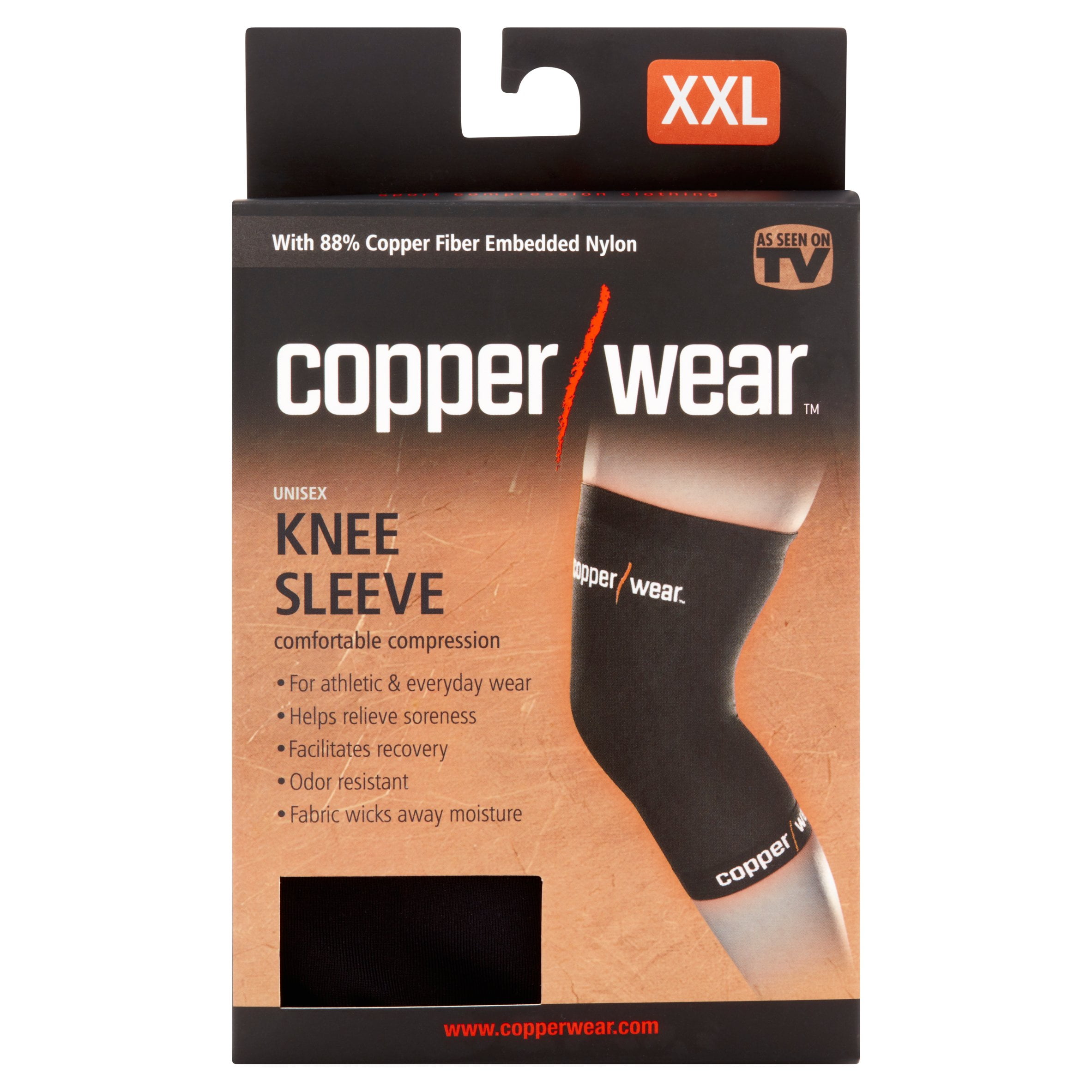Copper Wear Knee Sleeve, XXL