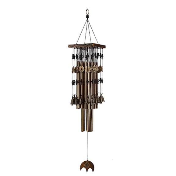Copper Wind Chime Bell Large Windchimes for Patio Garden Terrace