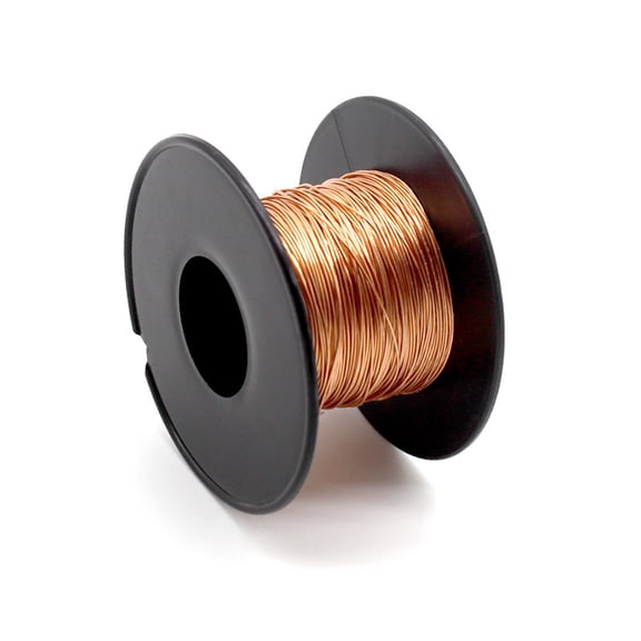 Copper Wire 0.5mm Fine Copper Jewelry Making Wire & Gardening, 164 FT, Tarnish Resistant, Yard Decoration Plants