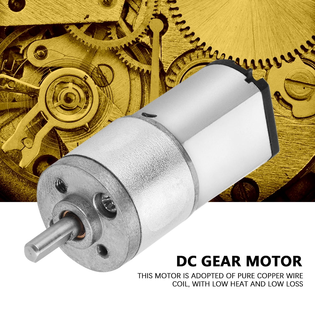 Copper Wire Coil High DC Gear Motor, DC Motor, Low Heat Electronic