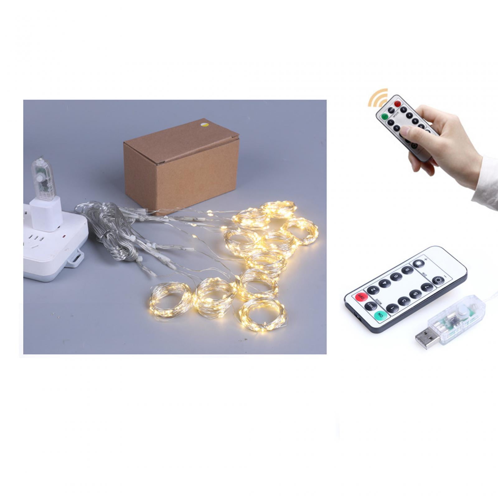 Copper Wire Curtain Lights Hanging Curtain s for Wedding Curtain Warm