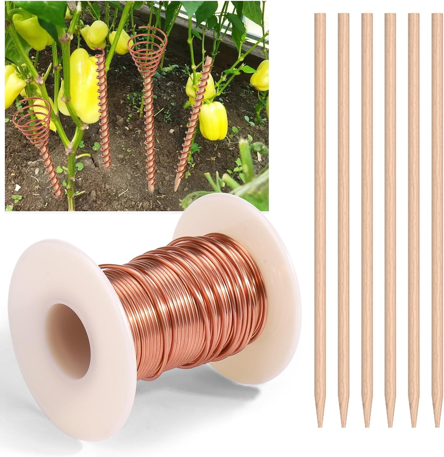 20m Kupferdraht 1mm - 99,9% Rein Für Electroculture Gardening