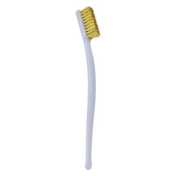 Copper Wire Toothbrush, 3D Printer Nozzle Cleaning Brush, Hot Bed Cleaning Tool, Includes 1 Brush