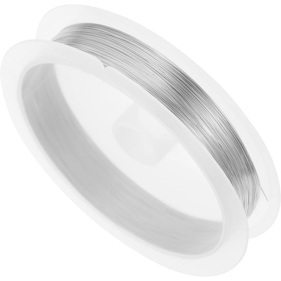 Topbathy Stable Silver Copper Wire Nail Art Decoration Line for Jewelry Making and Manicure Supplies