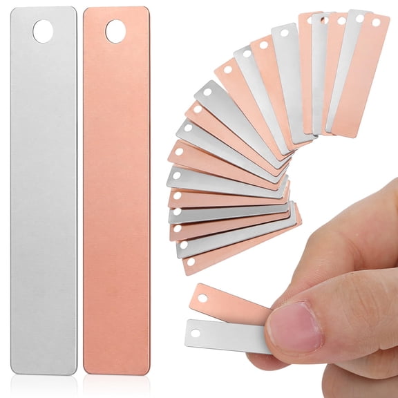 Copper and Zinc Anode Strips Kit for Science Experiment, 20-Piece