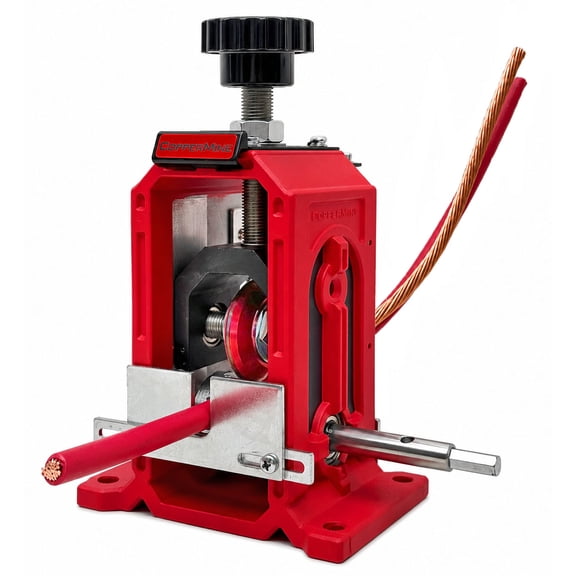 CopperMine CT-302 Drill Operated Wire Stripper Manual Wire Stripping Machine for Cables up to 1-1/2" Copper Wire Stripper